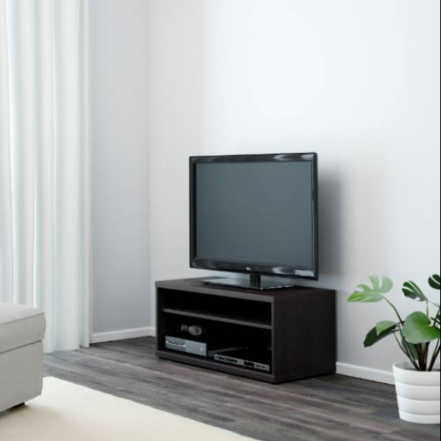 Meja tv, Meja Tv Minimalis, Hitam Coklat