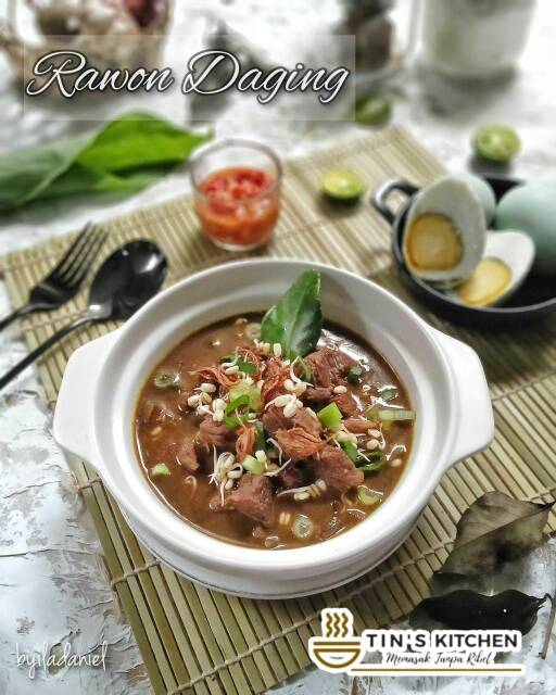 

Bumbu Masak Instant Rawon Tin's Kitchen 220 gr