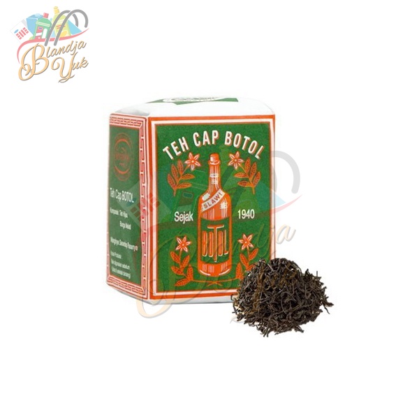 

Teh Bubuk Cap Botol Hijau 40 gr Daun Teh Melati Jasmine tea