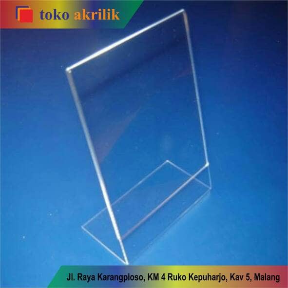 

display acrylic stand F4 / akrilik F4 potrait & landscape