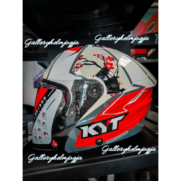 KYT NFJ XAVI SAKURA HALF FACE