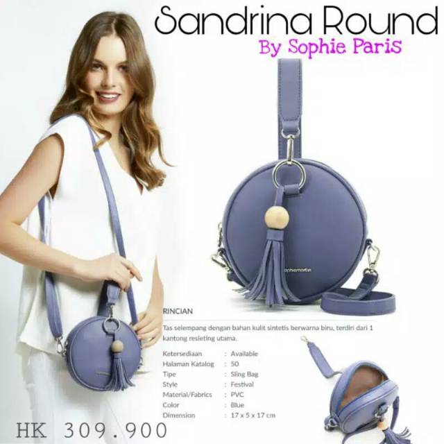 Tas sandrina round bag sophieparis sale 180.000 dari harga normal 309.900