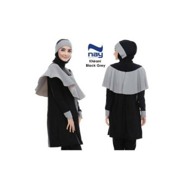 Baju Renang Muslimah Wanita Murah Premium Merk Nay Nsp Shopee Indonesia