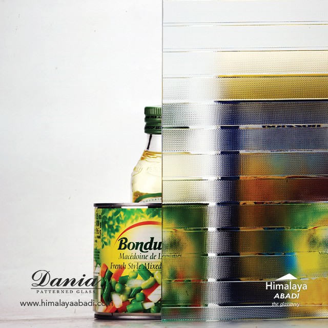 

Kaca Motif Dania Patterned Glass Pinstripe 5mm 1830 x 2440mm