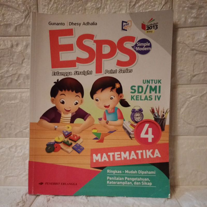 buku esps matematika SD kelas 4