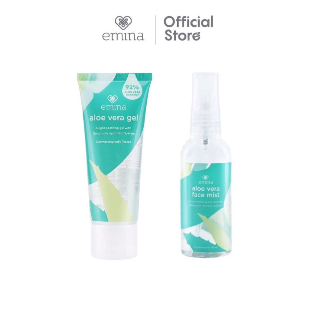 Jual Emina Aloe Vera Gel & Face Mist Shopee Indonesia