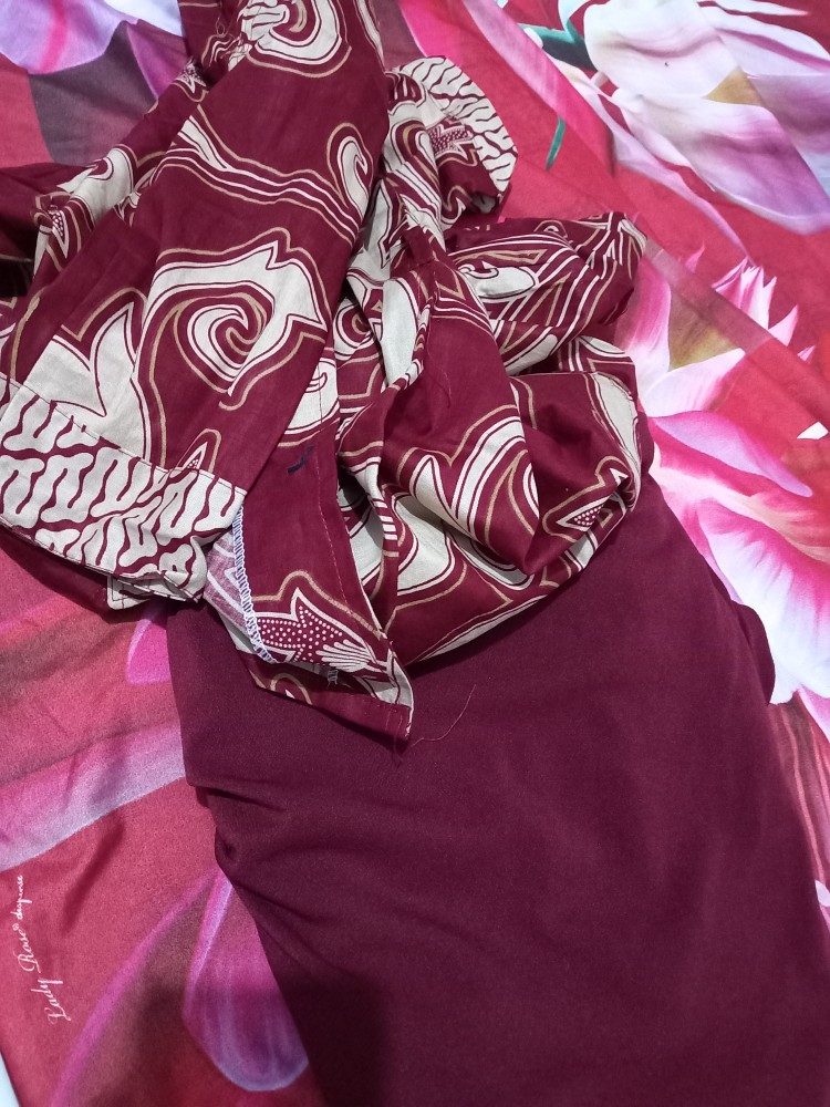 Atasan Batik Dolby Dolbi Dobby Doby Tenun Sutra Tulis Halus Katun Atbm Baron ,sarombit Atasan