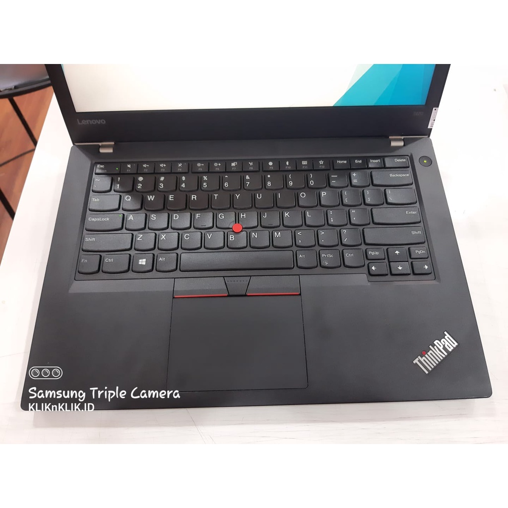 Laptop Core i5 Core i7 LENOVO THINKPAD T470 Ram 16GB 512GB TOUCH BLACK SECOND LIKE NEW