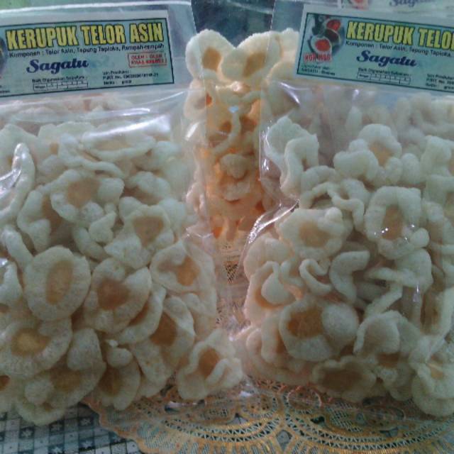 

Kerupuk Telor Asin Brebes