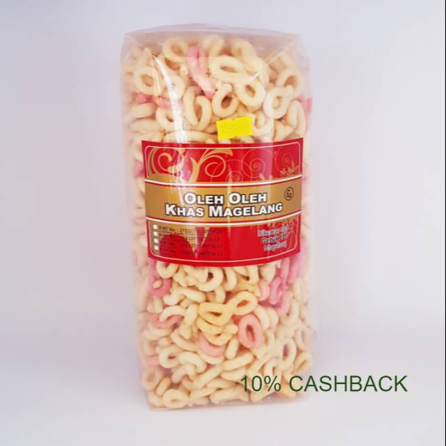 

Camilan - Lanting singkong merah putih gurih dan renyah oleh-oleh Magelang