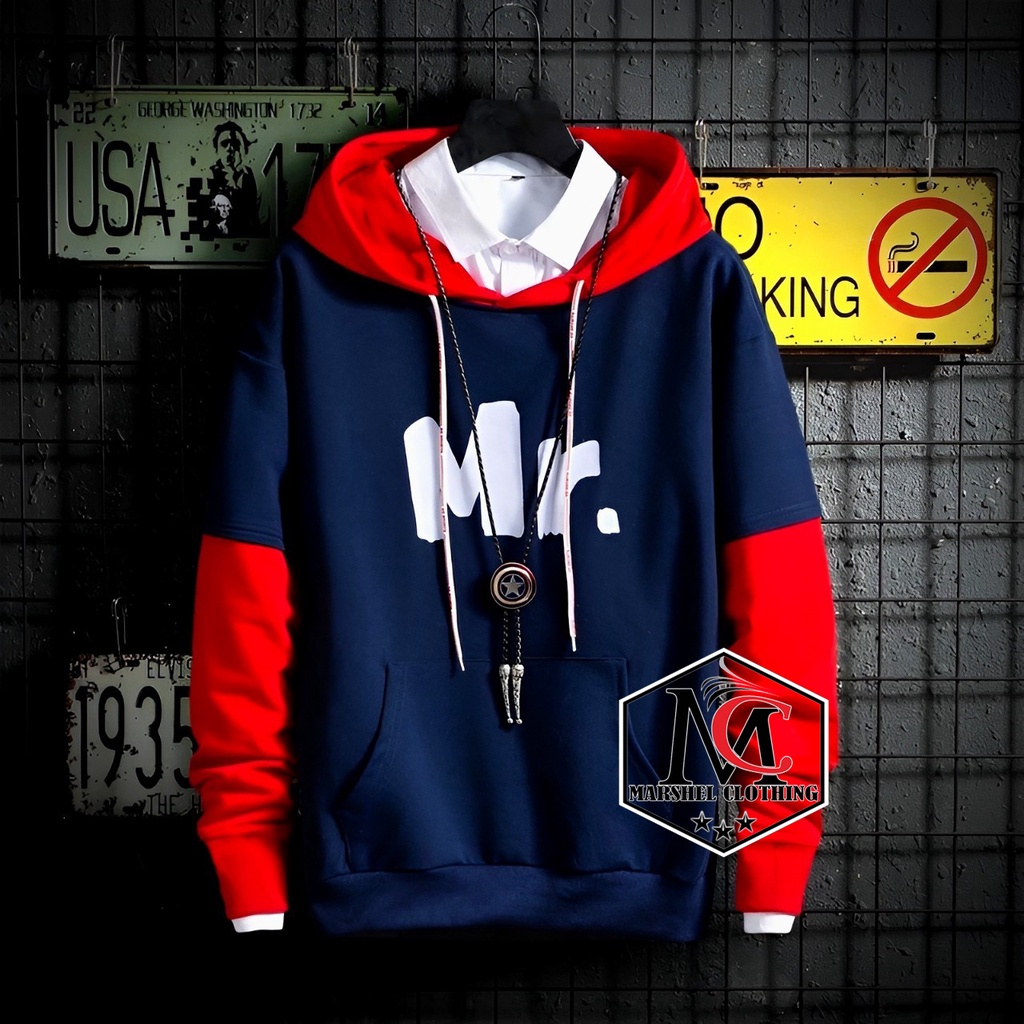 RCL - SWETER HOODE MR / JAKET HOODE MR MURAH / MR HOODIE JAKET SWEATER PRIA WANITA BAHAN FLEECE TEBAL