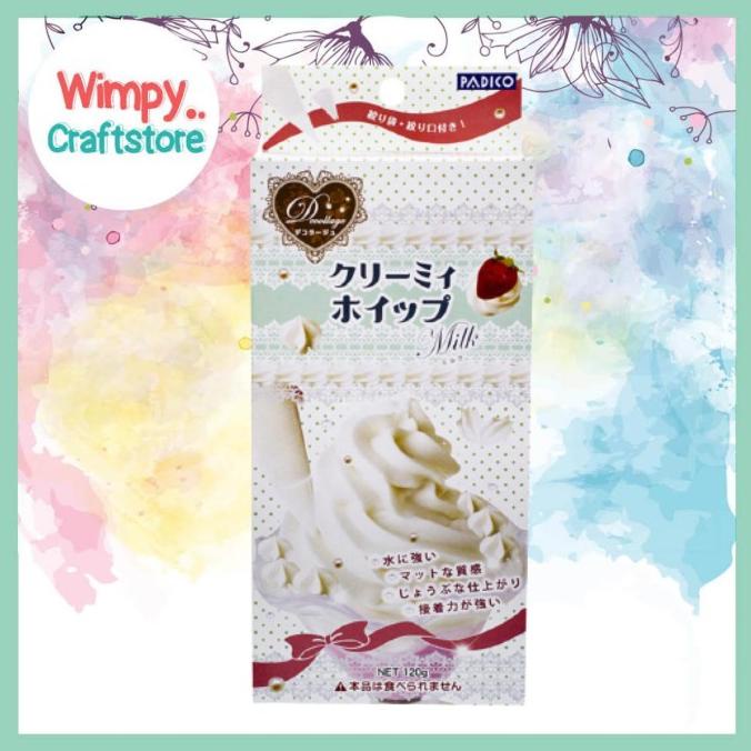 Padico Creamy Whip Milk Liquid Clay Airdry Clay Cair Whipped Cream wimp11 dijamin