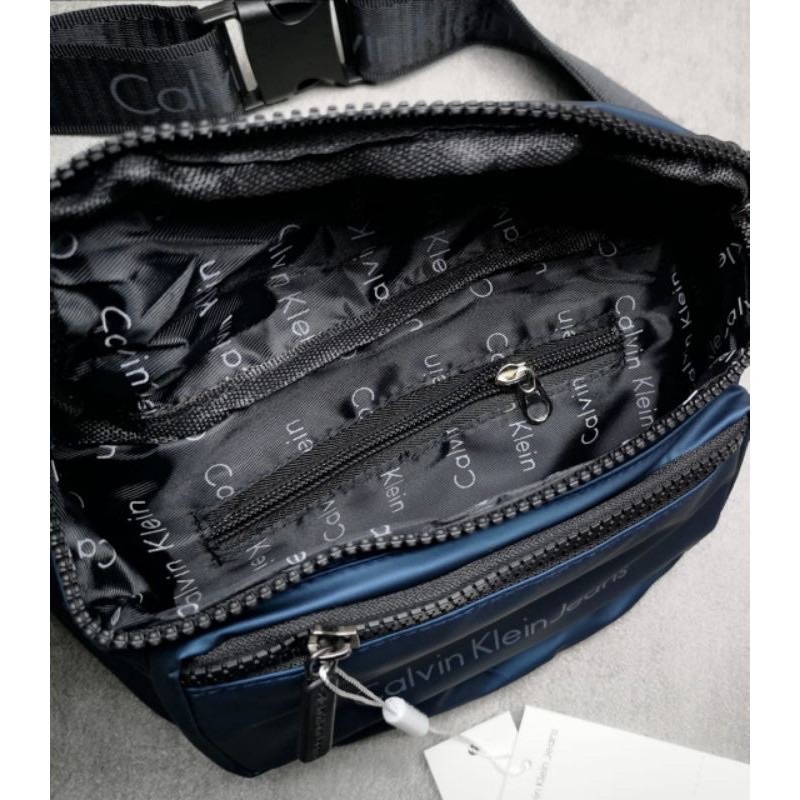 Waist Bag Calvin Klien With Port USB pria/wanita