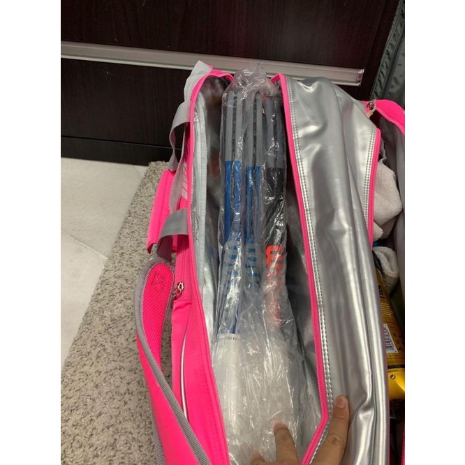Tas Tenis Tennis Dan Badminton Adidas Pink Original