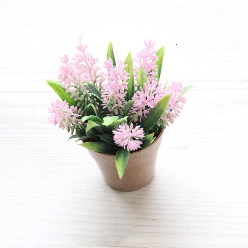 AM641 Bunga Mini Lavender / Bunga Plastik Artificial-3