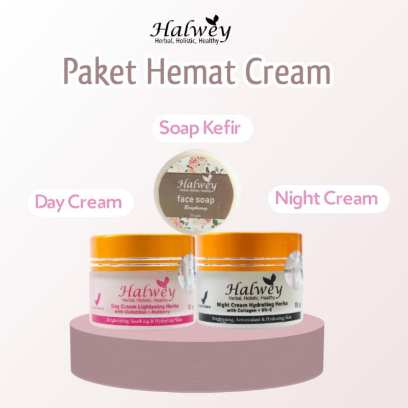 Halwey Paket hemat cream