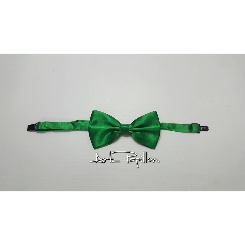 Dasi Kupu - Kupu Hijau Tebal