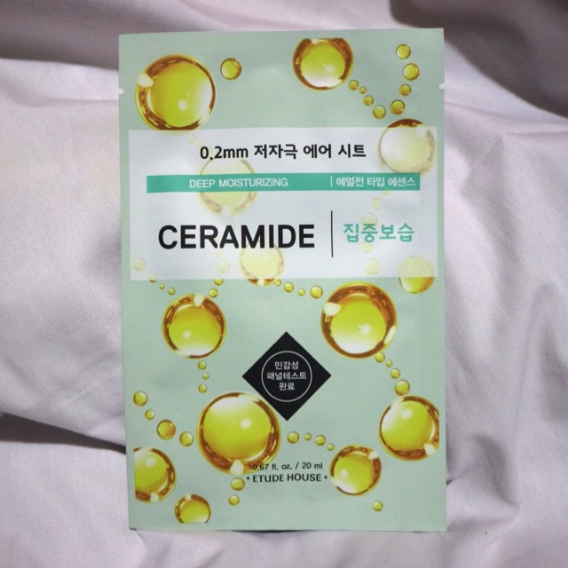 Image of Etude house sheet mask - ceramide #0