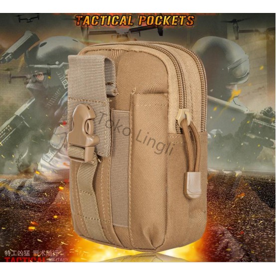 "Tas Pinggang/ Tas Army Tactical/Dompet Pinggang/Waist Bag"