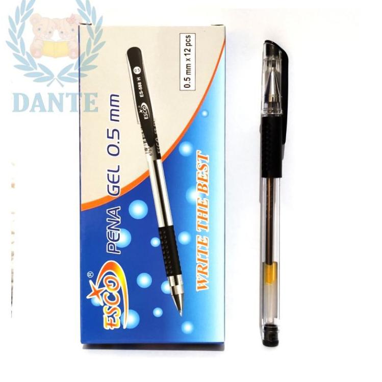 

<ZiV✩> Pulpen Gel ESCO ES-588 H per Lusin /Readi diskon