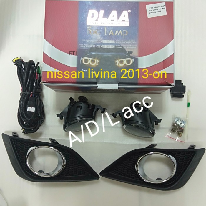 foglamp bemper BUMPER DEPAN MOBIL lampu SOROT kabut nissan livina baru 2013-on dlaa