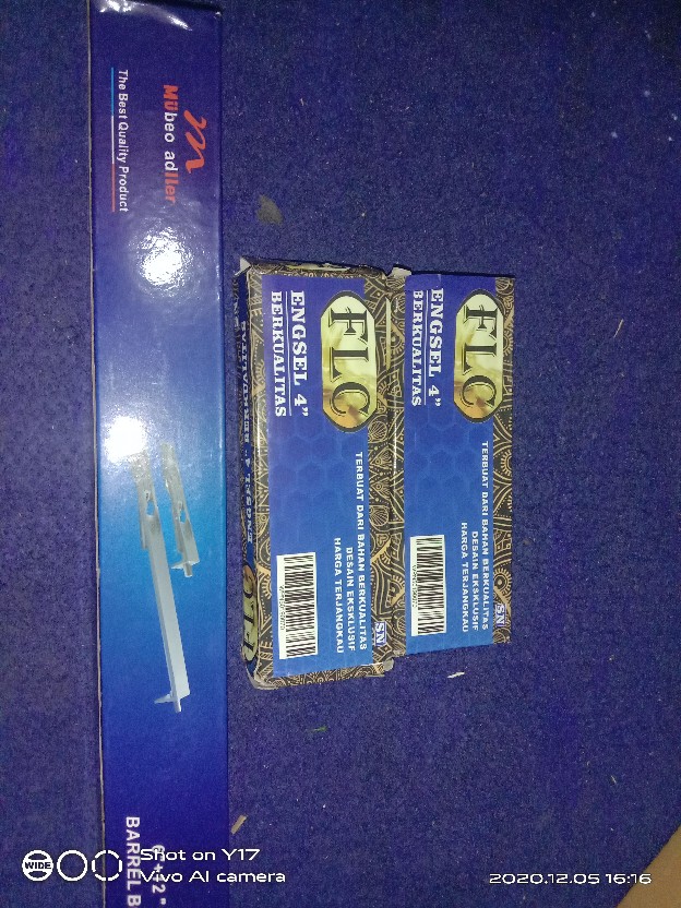 Muller Grendel Pintu Tanam Stainless Slot Pengunci 12 Inch