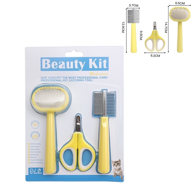 Pet grooming starter kit