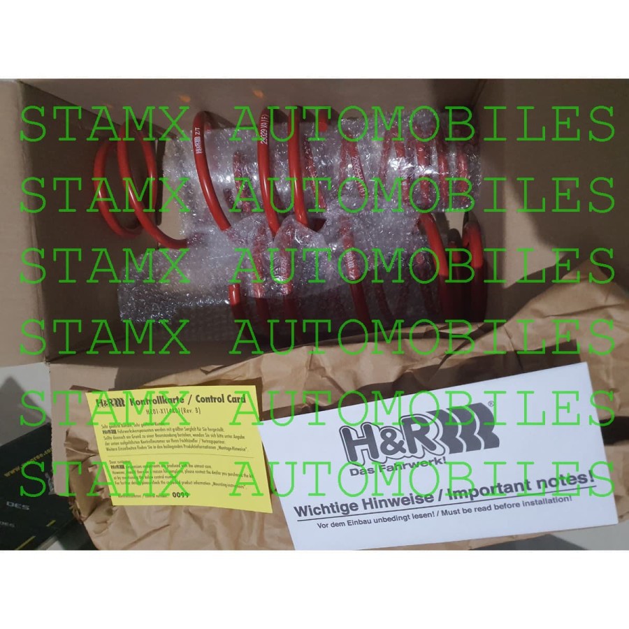 Per ORIGINAL ASLI merk H&R made in Germany Toyota Altis 2001-2007 old spt Tein Eibach