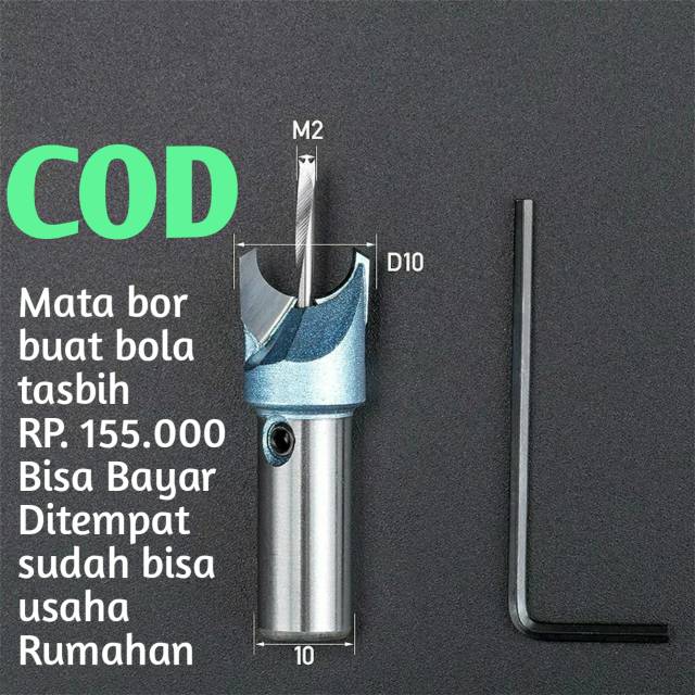 mata bor tasbih dan gelang 10 mm