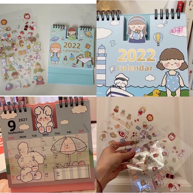 cute calendar 2022 kalender diary planning calendar