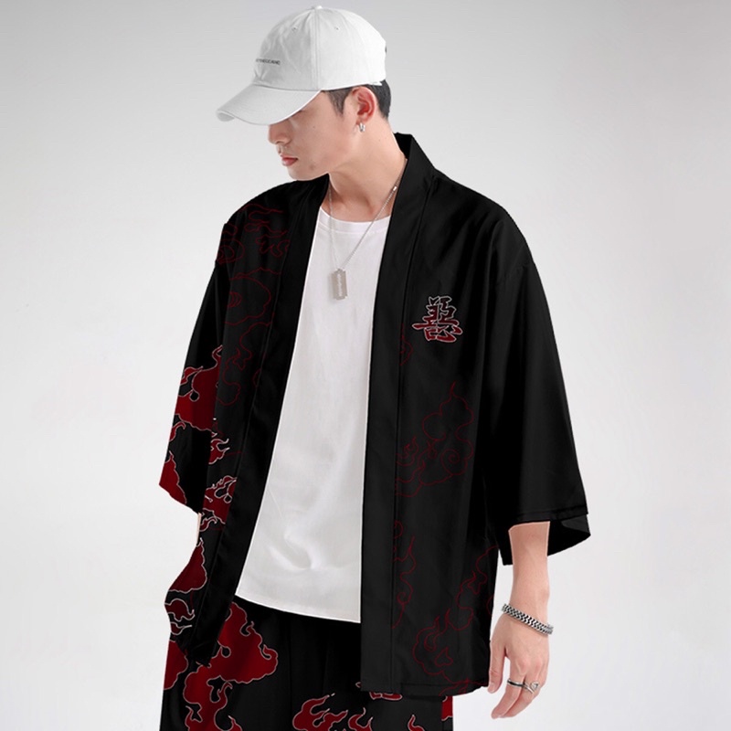 SETELAN KIMONO IMPORT PRIA WANITA KOREA JEPANG ORIGINAL BIG SIZE S-6XL JY1