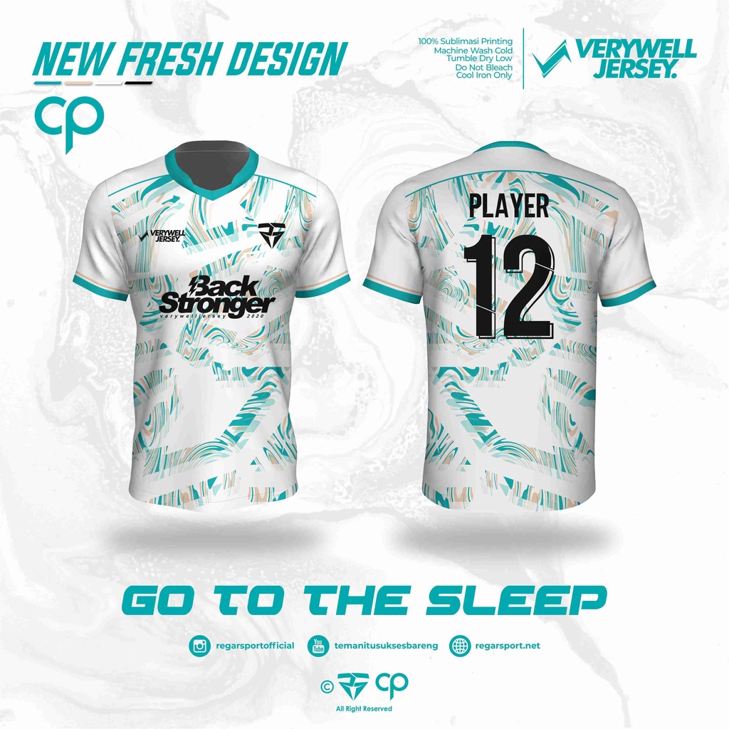 Kaos Jersey Sepak Bola REGAR SPORT Terbaru 2021
