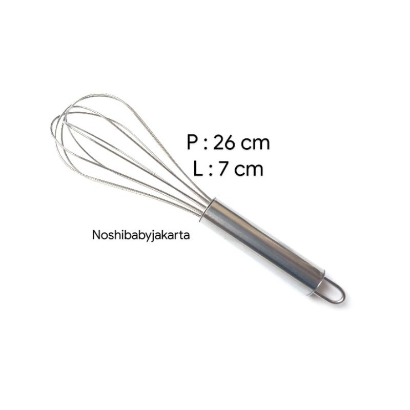 Pengocok telur - kocokan telur stainless - whisk