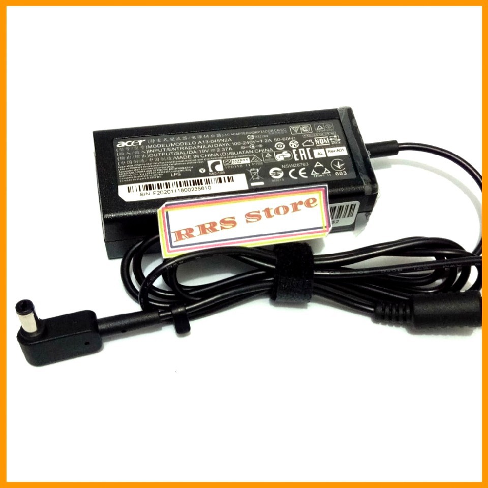 CAZCASN LAPTOP Acer Adaptor charger ACER 19v 2.37a 5.5*1.7mm 45w E14 E5-475 E5-475G Acer Aspire E5-721-64T8 Acer Aspire E5-573 Series Acer Aspire E5-573-35AQAcer Aspire E5-573-57DV  Acer Aspire E5-573-516D  Acer Aspire E5-573-754K  Acer Aspire ES1-71