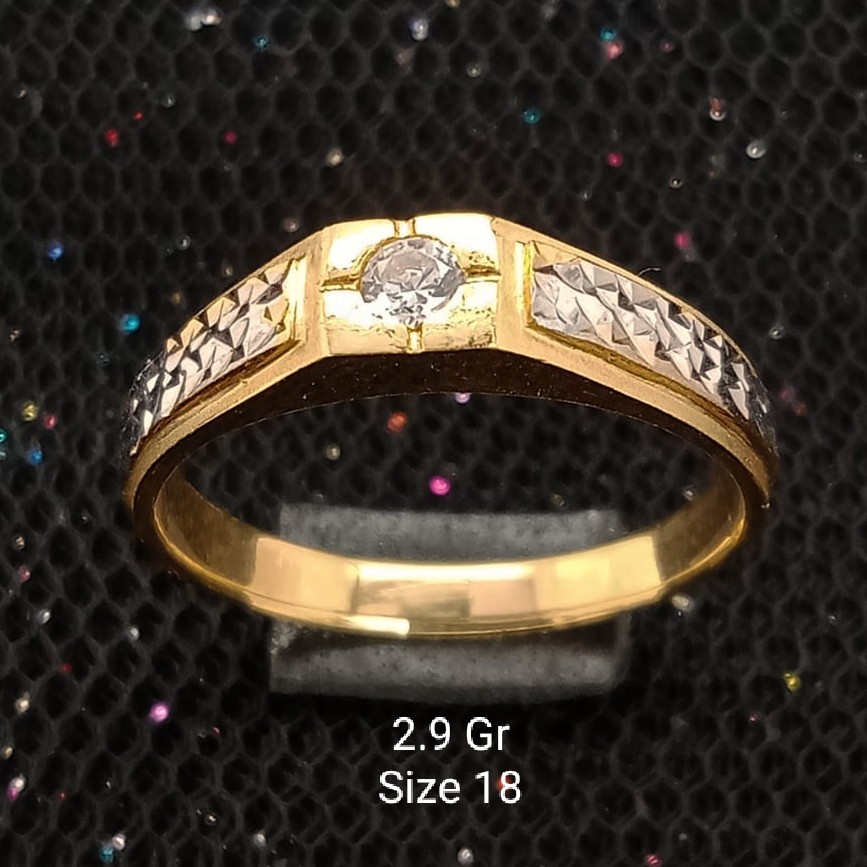 Cincin Emas 17 K - 2.9 Gr Kadar 750 - 1972