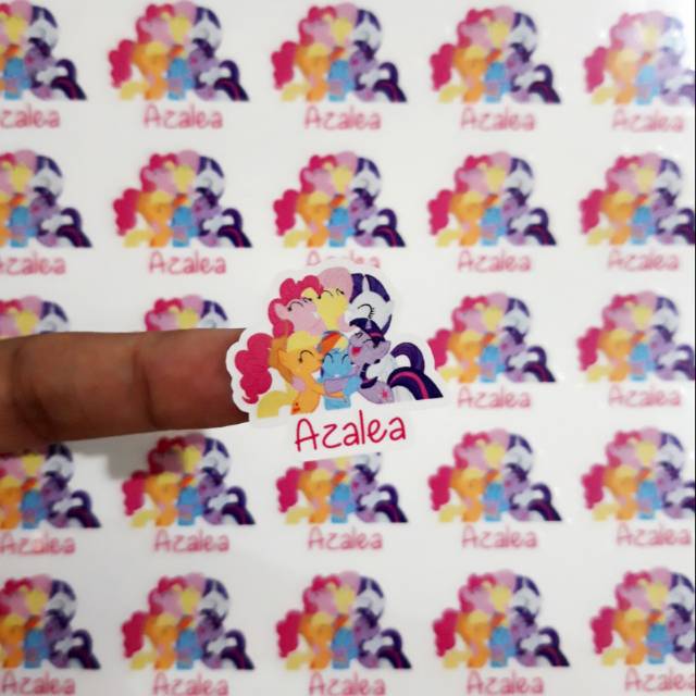 

LABEL STICKER WATERPROOF / STIKER NAMA / STICKER KPOP / rumah uwais