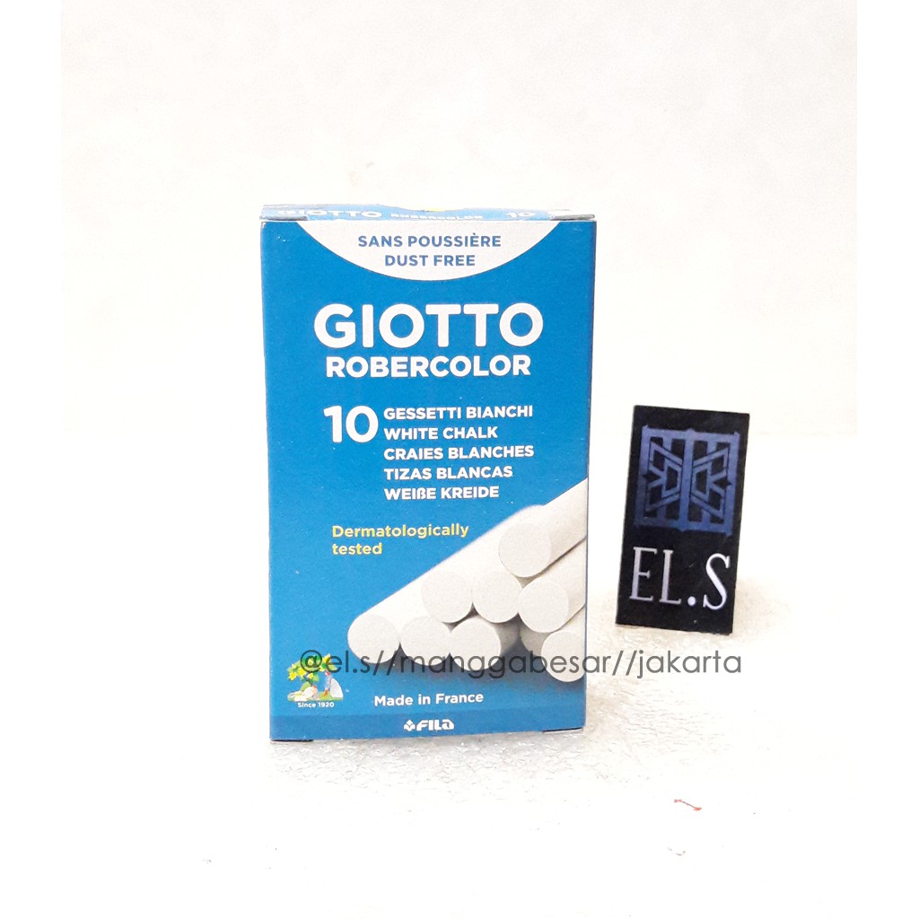 

Giotto Robercolor Set 10 Kapur Putih