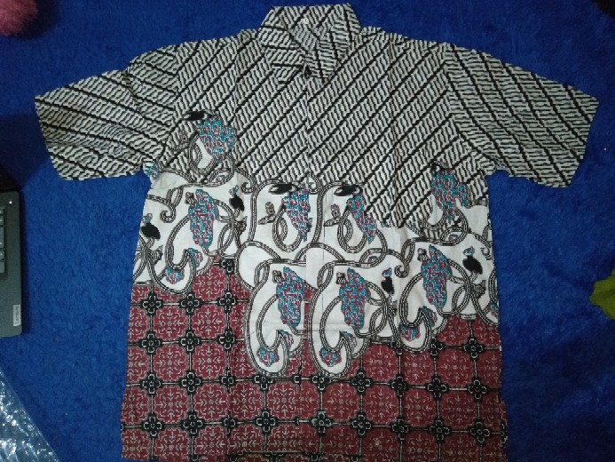 Batik Couple Keluarga Sania Ruffle Ori Ndoro Jowi Dnt