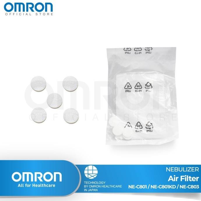 Sparepart Original Omron Nebulizer Ne-C801 Air Filter -Air Tube - Selang Nebulizer - Air Tube Nebulizer Omron NE-C801