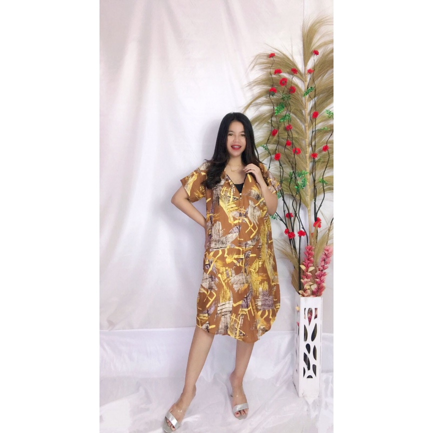 Daster Payung Busui Bali-BSI - BAILAR COKLAT