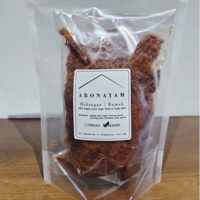 

Abon Ayam Hidangan Rumah Halal, Renyah & Bergizi