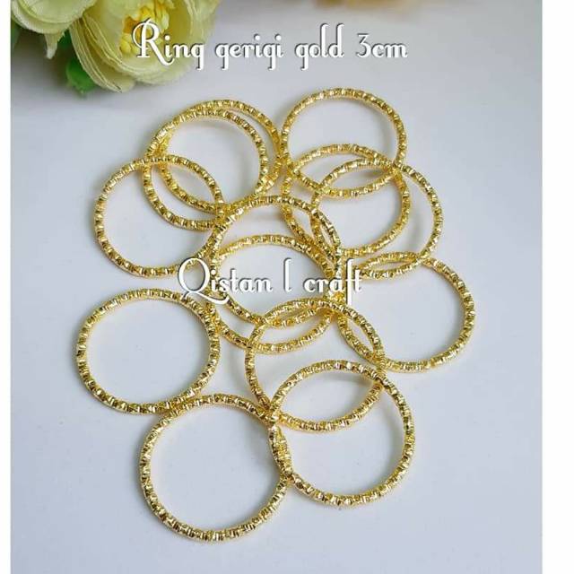 Ring gerigi gold