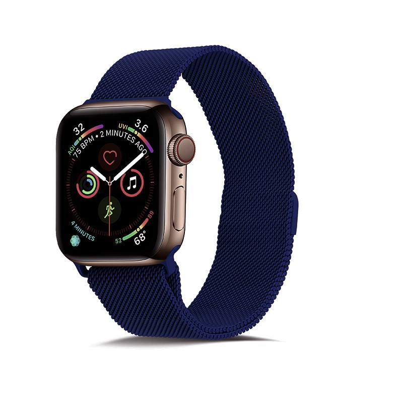 For Apple Watch Strap 44mm 42mm 40mm 38mm Band Iwatch Series Se 6 5 4 3 2 Gen Milanese Stainless Steel Magic Strap Indonesia