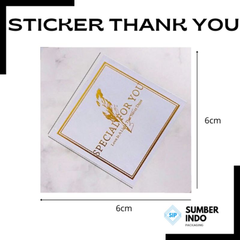 

Stiker Hampers Nasi Kue Special For You Uk. 6x6cm (ISI 6 PCS)