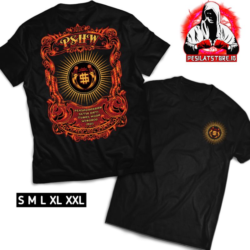 Kaos Distro PSHW | Kaos Persaudaraan Setia hati Winongo Tunas Muda | Kaos SH Winongo | Kaos STK Wino