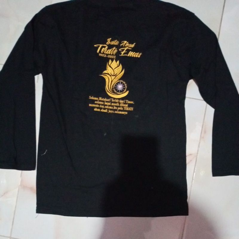 kaos psht bordir kaos sh Terate bordir kaos psht simpel