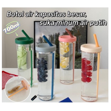 Botol Minum Infused Water 700 Ml Murah