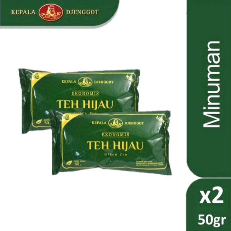 

Teh Hijau Kepala Djenggot Teh Kesehatan 50 gr x 2 Green Tea