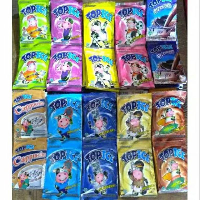 

Top ice coklat melon susu minuman segar renceng murah