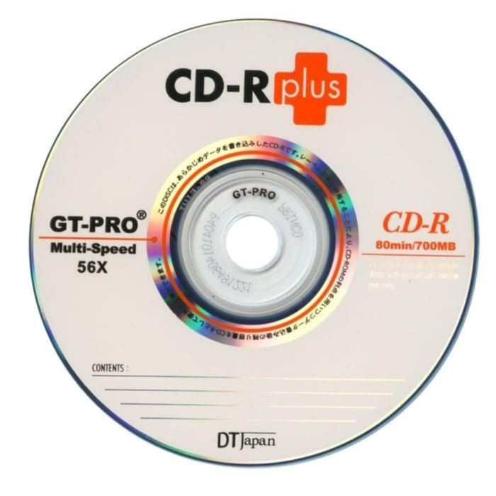 CD kosong / CD-R Plus GT Pro